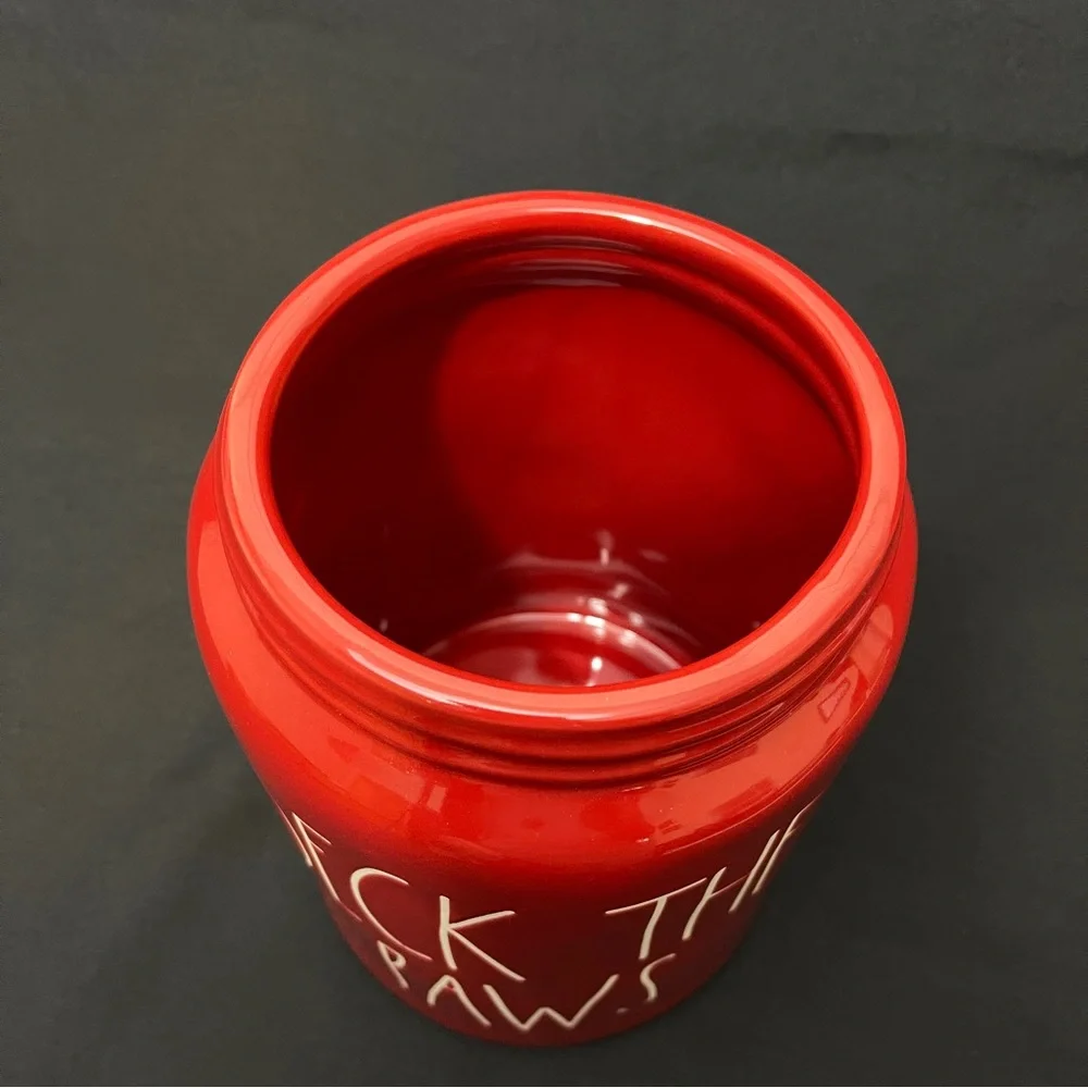 💸 Deck the Paws Ceramic Treat Container & Naughty/Nice Picture Frame Ornamental